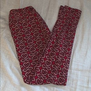 LulaRoe Infinity Heart Leggings
